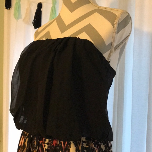 Boho strapless jumpsuit - Picture 3 of 5